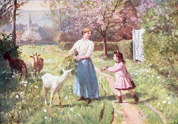 Paaseieren op het Platteland, 1908